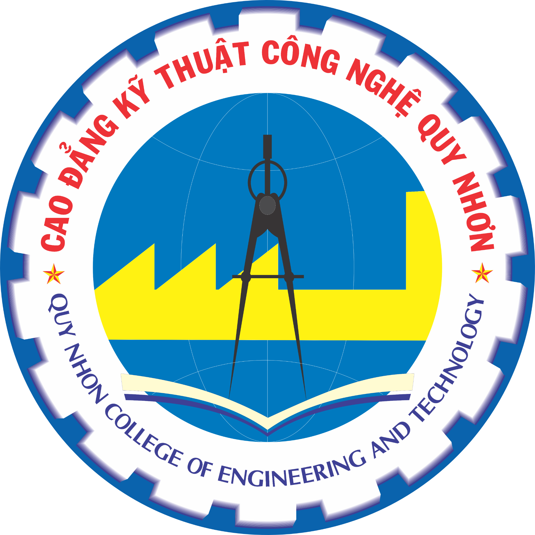 Logo Trường Cao đẳng Kỹ thuật Công nghệ Quy Nhơn